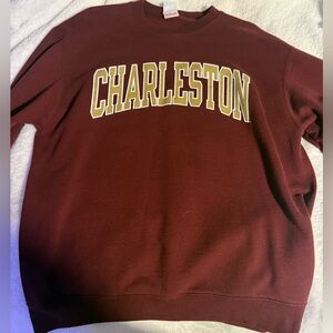College of Charleston Maroon Crewneck